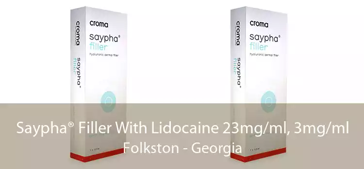 Saypha® Filler With Lidocaine 23mg/ml, 3mg/ml Folkston - Georgia