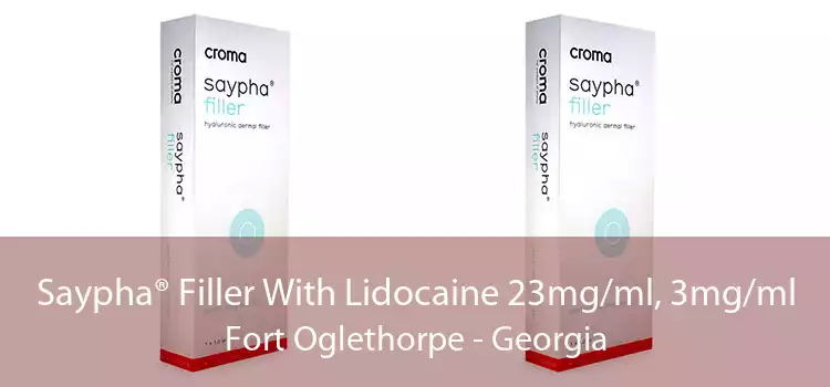 Saypha® Filler With Lidocaine 23mg/ml, 3mg/ml Fort Oglethorpe - Georgia