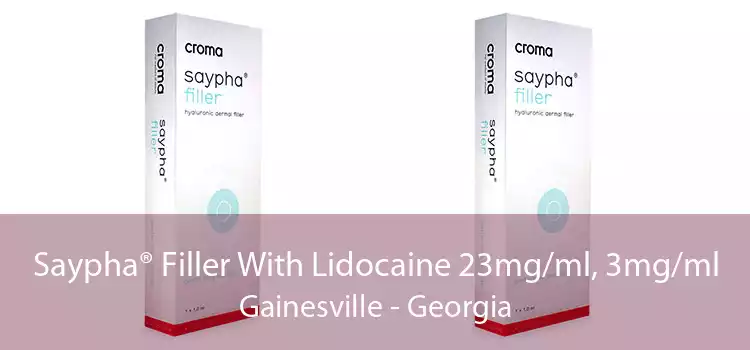 Saypha® Filler With Lidocaine 23mg/ml, 3mg/ml Gainesville - Georgia