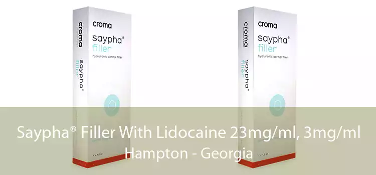 Saypha® Filler With Lidocaine 23mg/ml, 3mg/ml Hampton - Georgia
