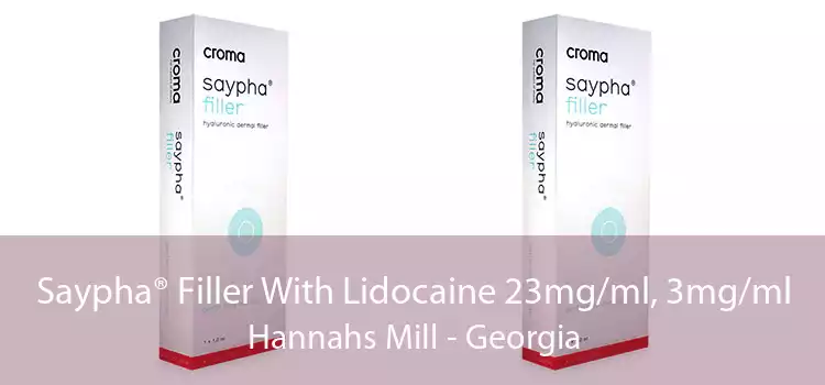 Saypha® Filler With Lidocaine 23mg/ml, 3mg/ml Hannahs Mill - Georgia