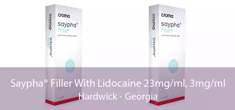 Saypha® Filler With Lidocaine 23mg/ml, 3mg/ml Hardwick - Georgia