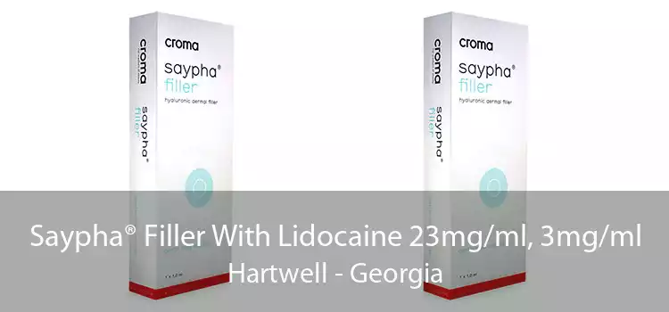 Saypha® Filler With Lidocaine 23mg/ml, 3mg/ml Hartwell - Georgia