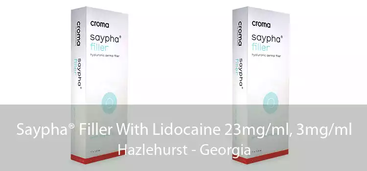 Saypha® Filler With Lidocaine 23mg/ml, 3mg/ml Hazlehurst - Georgia