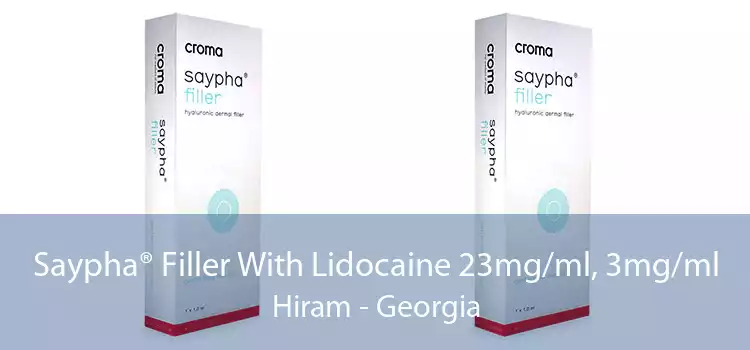Saypha® Filler With Lidocaine 23mg/ml, 3mg/ml Hiram - Georgia