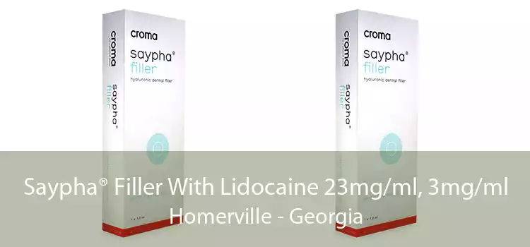 Saypha® Filler With Lidocaine 23mg/ml, 3mg/ml Homerville - Georgia