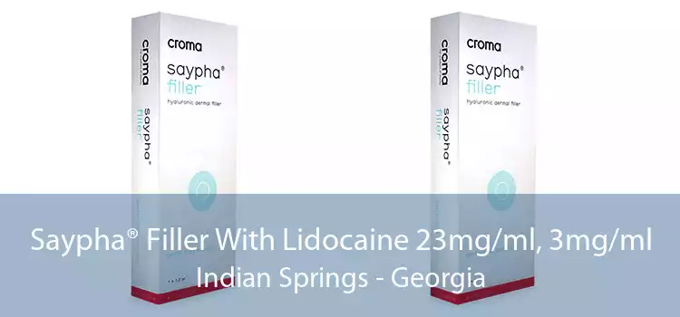 Saypha® Filler With Lidocaine 23mg/ml, 3mg/ml Indian Springs - Georgia