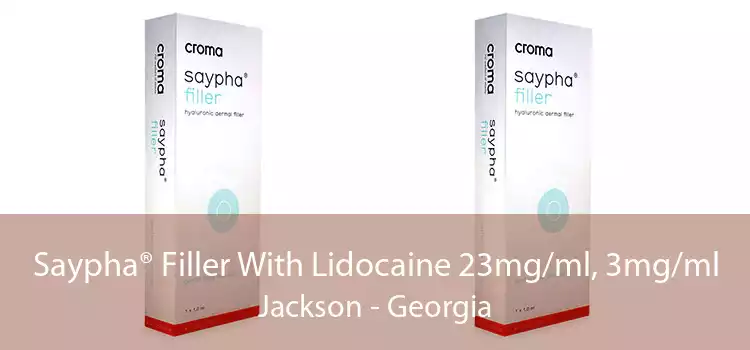 Saypha® Filler With Lidocaine 23mg/ml, 3mg/ml Jackson - Georgia