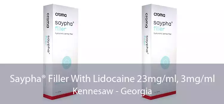 Saypha® Filler With Lidocaine 23mg/ml, 3mg/ml Kennesaw - Georgia