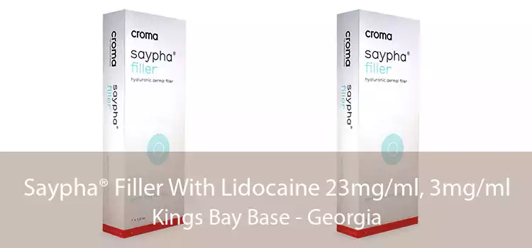 Saypha® Filler With Lidocaine 23mg/ml, 3mg/ml Kings Bay Base - Georgia