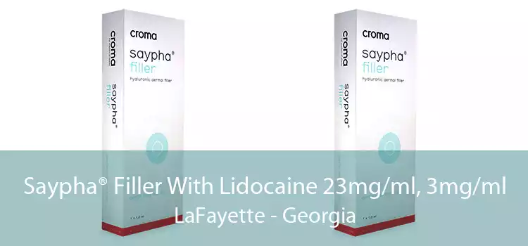 Saypha® Filler With Lidocaine 23mg/ml, 3mg/ml LaFayette - Georgia