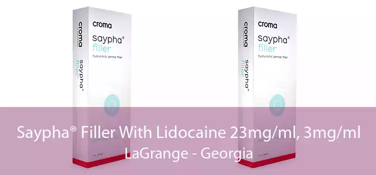 Saypha® Filler With Lidocaine 23mg/ml, 3mg/ml LaGrange - Georgia