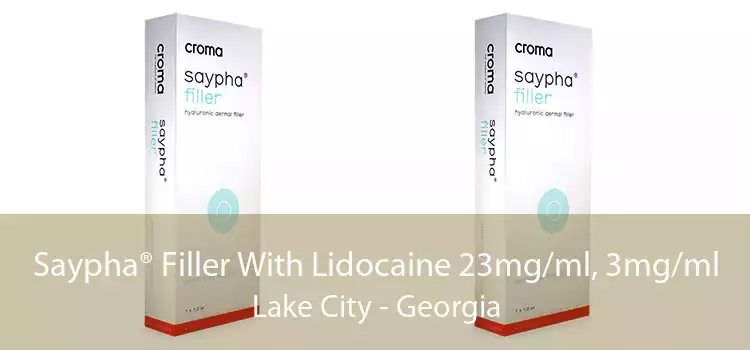 Saypha® Filler With Lidocaine 23mg/ml, 3mg/ml Lake City - Georgia