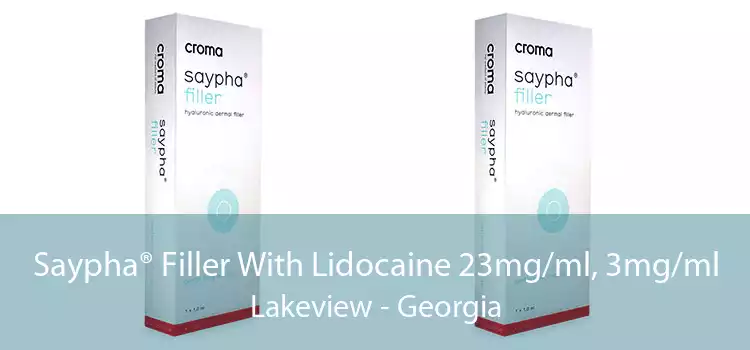 Saypha® Filler With Lidocaine 23mg/ml, 3mg/ml Lakeview - Georgia