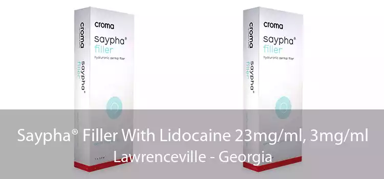 Saypha® Filler With Lidocaine 23mg/ml, 3mg/ml Lawrenceville - Georgia