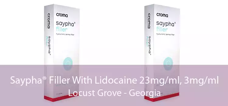 Saypha® Filler With Lidocaine 23mg/ml, 3mg/ml Locust Grove - Georgia