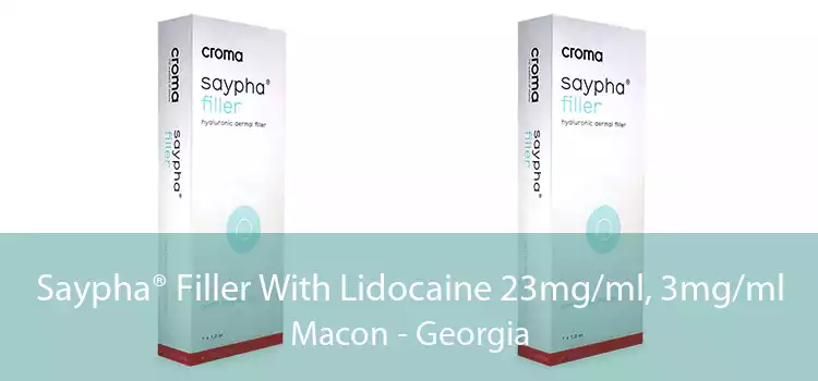 Saypha® Filler With Lidocaine 23mg/ml, 3mg/ml Macon - Georgia