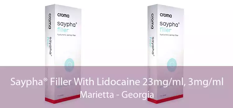 Saypha® Filler With Lidocaine 23mg/ml, 3mg/ml Marietta - Georgia