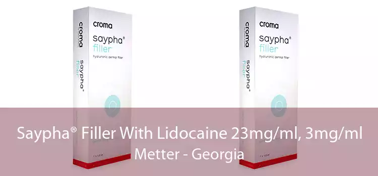 Saypha® Filler With Lidocaine 23mg/ml, 3mg/ml Metter - Georgia
