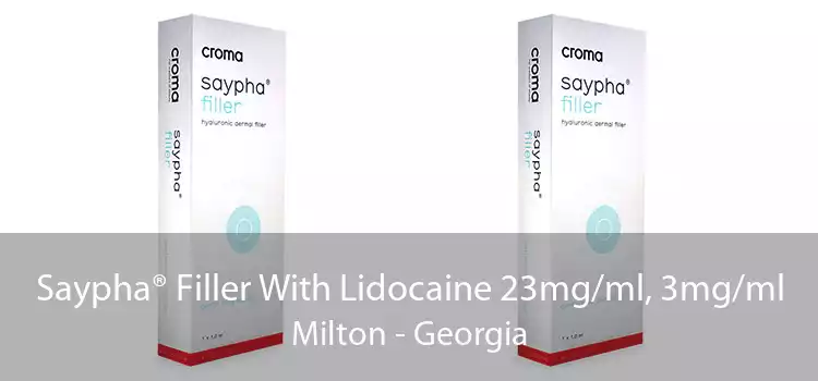 Saypha® Filler With Lidocaine 23mg/ml, 3mg/ml Milton - Georgia