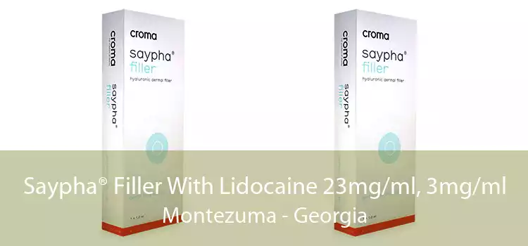 Saypha® Filler With Lidocaine 23mg/ml, 3mg/ml Montezuma - Georgia