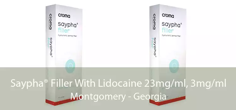 Saypha® Filler With Lidocaine 23mg/ml, 3mg/ml Montgomery - Georgia