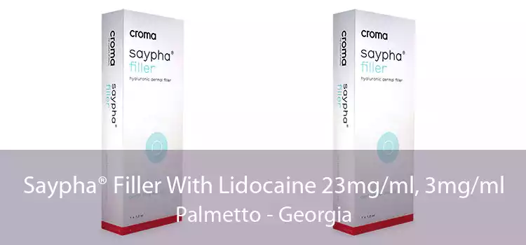 Saypha® Filler With Lidocaine 23mg/ml, 3mg/ml Palmetto - Georgia