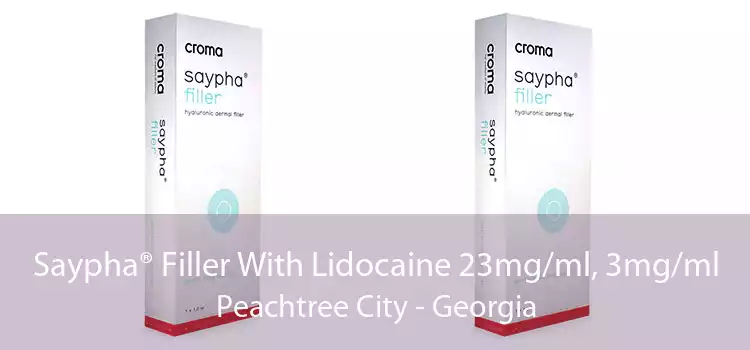 Saypha® Filler With Lidocaine 23mg/ml, 3mg/ml Peachtree City - Georgia