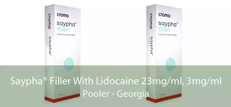 Saypha® Filler With Lidocaine 23mg/ml, 3mg/ml Pooler - Georgia