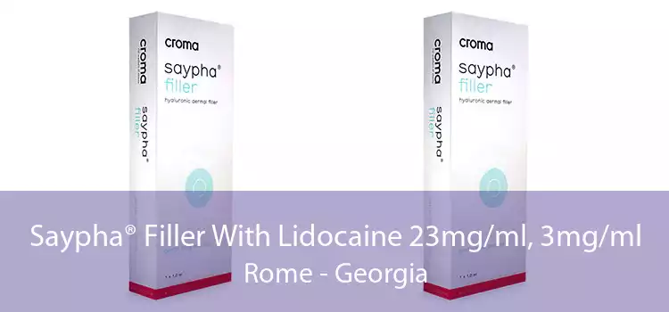 Saypha® Filler With Lidocaine 23mg/ml, 3mg/ml Rome - Georgia