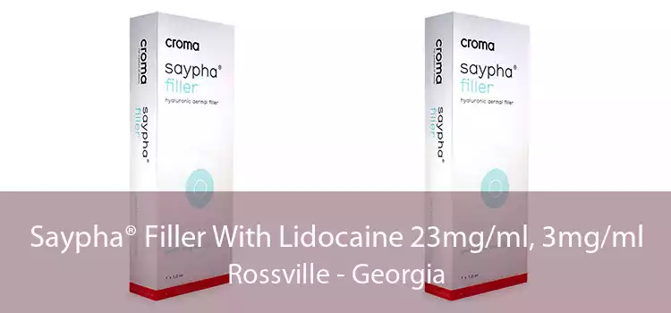 Saypha® Filler With Lidocaine 23mg/ml, 3mg/ml Rossville - Georgia