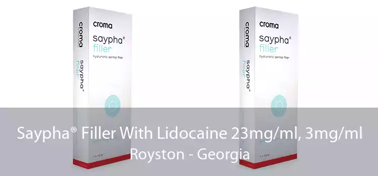 Saypha® Filler With Lidocaine 23mg/ml, 3mg/ml Royston - Georgia