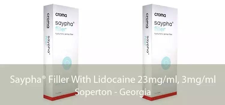 Saypha® Filler With Lidocaine 23mg/ml, 3mg/ml Soperton - Georgia