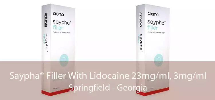 Saypha® Filler With Lidocaine 23mg/ml, 3mg/ml Springfield - Georgia