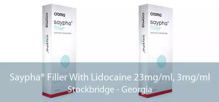 Saypha® Filler With Lidocaine 23mg/ml, 3mg/ml Stockbridge - Georgia