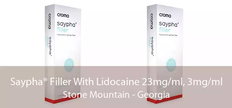 Saypha® Filler With Lidocaine 23mg/ml, 3mg/ml Stone Mountain - Georgia