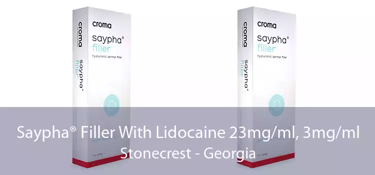 Saypha® Filler With Lidocaine 23mg/ml, 3mg/ml Stonecrest - Georgia
