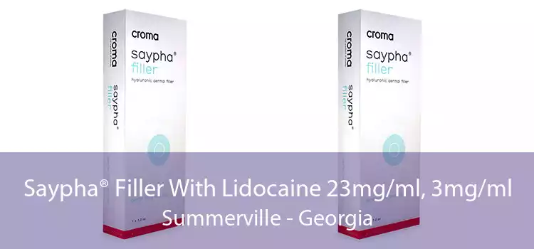 Saypha® Filler With Lidocaine 23mg/ml, 3mg/ml Summerville - Georgia