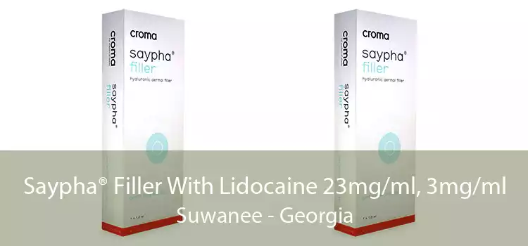 Saypha® Filler With Lidocaine 23mg/ml, 3mg/ml Suwanee - Georgia