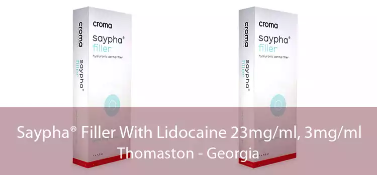 Saypha® Filler With Lidocaine 23mg/ml, 3mg/ml Thomaston - Georgia