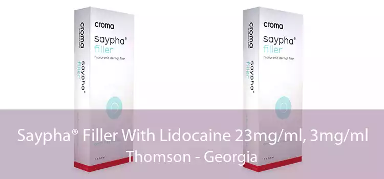 Saypha® Filler With Lidocaine 23mg/ml, 3mg/ml Thomson - Georgia
