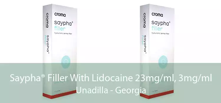 Saypha® Filler With Lidocaine 23mg/ml, 3mg/ml Unadilla - Georgia