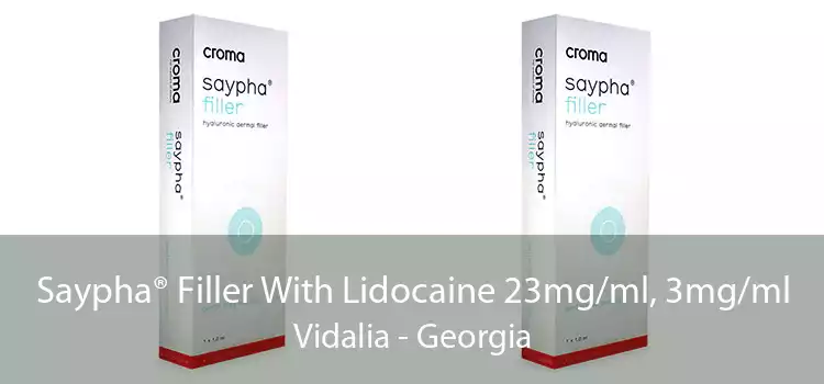 Saypha® Filler With Lidocaine 23mg/ml, 3mg/ml Vidalia - Georgia