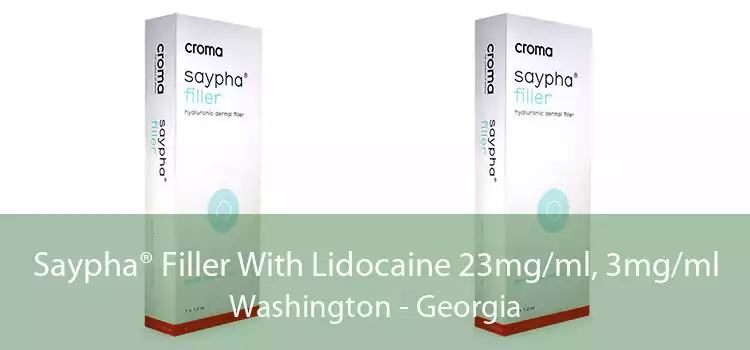 Saypha® Filler With Lidocaine 23mg/ml, 3mg/ml Washington - Georgia