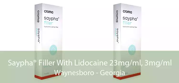 Saypha® Filler With Lidocaine 23mg/ml, 3mg/ml Waynesboro - Georgia