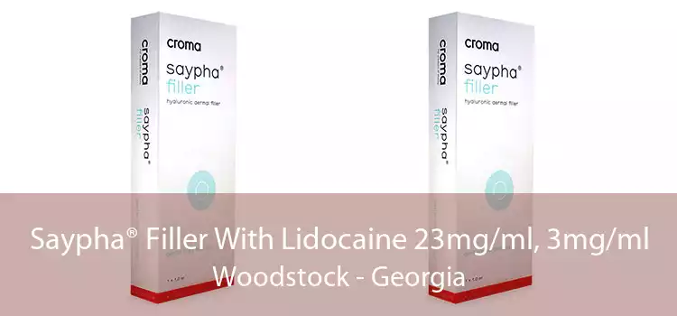 Saypha® Filler With Lidocaine 23mg/ml, 3mg/ml Woodstock - Georgia