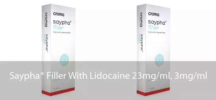 Saypha® Filler With Lidocaine 23mg/ml, 3mg/ml 