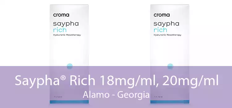 Saypha® Rich 18mg/ml, 20mg/ml Alamo - Georgia