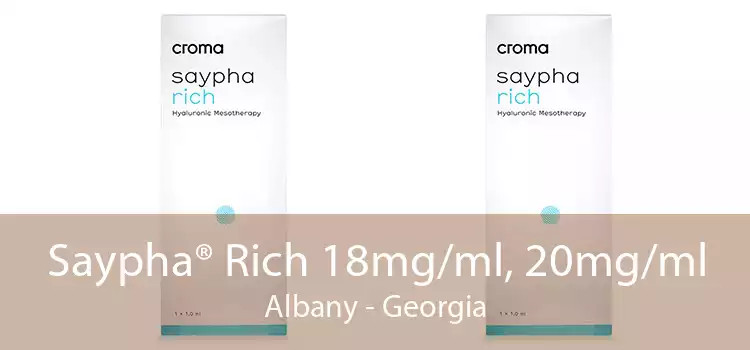 Saypha® Rich 18mg/ml, 20mg/ml Albany - Georgia