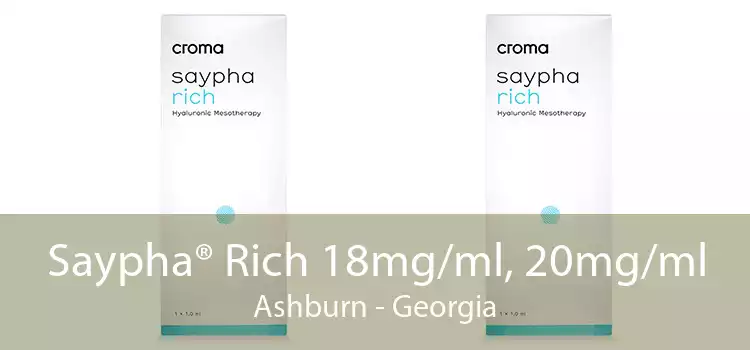 Saypha® Rich 18mg/ml, 20mg/ml Ashburn - Georgia